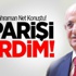 İsmail Kahraman: Frak Siparişini Verdim