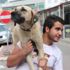 Hasta köpeği sırtında taşıyan genç konuştu