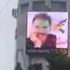Almanya'da teröristbaşı Öcalan'ın resmini reklam panosuna yansıttılar