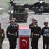 Hakkari'de şehit askerler için tören düzenlendi Hakkari'de şehit askerler için tören düzenlendi
