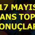 Şans Topu için bekleyiş sürüyor Şans Topu için bekleyiş sürüyor