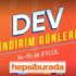 Yüzde 90’a varan indirim Hepsiburada kampanyaları - Hepsiburada dev indirim günleri 14 15 16 Eylül