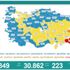 Türkiye'de 223 yeni can kaybı ve günlük 30 bin 862 vaka