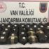 Van'da, torbalar içinde 30 kilo metamfetamin bulundu