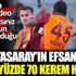 ﻿Galatasaray'ın efsanesine göre yüzde 70 Kerem haksız