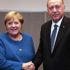 Erdoğan ile Merkel görüştü