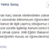 YÖK Başkanı Saraç'tan ''harç'' teşekkürü