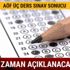 AÖF üç ders sınav sonucu ne zaman açıklanacak? AÖF üç ders sınav sonucu nasıl öğrenilir?