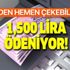ATM'ye uğrayıp hemen alabilirsiniz! SSK-SGK ve Bağkur'luya 500, 675, 1.050, 1.500 lira ödeniyor