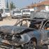 Polisin durdurduğu otomobile minibüs çarptı, çıkan yangında 2 kişi öldü
