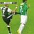 Quaresma Jorquera’nın sırtına, Şamil'in bileğine bastı... Quaresma Jorquera’nın sırtına, Şamil'in bileğine bastı...