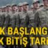 Sevk başlangıç ve bitiş Tarihi nedir? Askerlikte Sevk Tarihi Ne Demek?