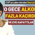 Gültekin, İnce'nin seçim gecesi çok alkol aldığı için televizyon karşısına çıkamadığını iddia etti