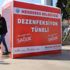 Menderes’te dezenfeksiyon tünelleri devrede Menderes’te dezenfeksiyon tünelleri devrede