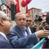 Erdoğan mitingi bırakıp yanına gitti