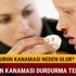 Burun kanaması neden olur Burun kanamasına ne iyi gelir nasıl durdurulur?