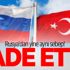 Rusya'dan yine aynı sebep! İade etti Rusya'dan yine aynı sebep! İade etti