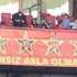 Arena'da Aziz Yıldırım pankartı