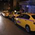 Taksimetre yoğunluğu! Kuyruk gece boyunca devam etti