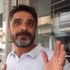 Köpeği fırça sapıyla dövdü, tepki gösteren kasabın üzerine bıçakla yürüdü