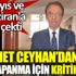 ﻿Mehmet Ceyhan'dan tam kapanma sonrası için kritik uyarı. 18 Mayıs ve 18 Haziran'a dikkat çekti