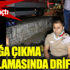 Bekçiye çarpıp kaçtı. Sokağa çıkma kısıtlamasında drift yaptı Bekçiye çarpıp kaçtı. Sokağa çıkma kısıtlamasında drift yaptı
