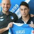 Hoffenheim, Vargas'ı resmen açıkladı