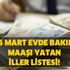Evde bakım maaşı (parası) 16 Mart yatan iller! Evde bakım maaşı yattı mı? Evde bakım maaşı (parası) 16 Mart yatan iller! Evde bakım maaşı yattı mı?