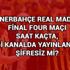 Fenerbahçe Real Madrid Final Four maçı saat kaçta hangi kanalda şifresiz mi? TRT Spor yayın akışı