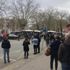 Amsterdam'da Kovid-19 önlemleri karşıtı gruba polis müdahale etti Amsterdam'da Kovid-19 önlemleri karşıtı gruba polis müdahale etti