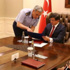 Başbakan Davutoğlu Çankaya Köşkü'nde çalışmaya devam ediyor