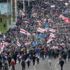 Belarus'ta protestocular ile polis arasında arbede