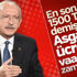 Kılıçdaroğlu: Asgari ücret 2 bin lira olmalı
