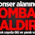 Konser alanında bombalı saldırı: 7 ölü, 20 yaralı