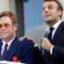 Macron ve Elton John AIDS ile mücadele için uluslararası ...