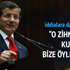 Davutoğlu: O zihniyetten kurtulsun bize öyle gelsin Davutoğlu: O zihniyetten kurtulsun bize öyle gelsin