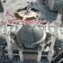 Taksim Camii'ndeki son durum havadan görüntülendi Taksim Camii'ndeki son durum havadan görüntülendi