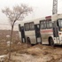 Belediye otobüsü şarampole yuvarlandı