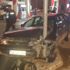 Otomobil trafik lambasına çarptı Otomobil trafik lambasına çarptı