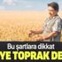 Çiftçiye toprak desteği Çiftçiye toprak desteği