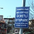 Belediye otoparkında sürücülere park cezası