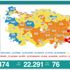 Türkiye'de 76 yeni can kaybı ve günlük 22 bin 291 vaka