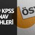 2019 lisans, önlisans, lise KPSS başvuru tarihleri: KPSS ne zaman?
