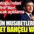 ﻿Davutoğlu'ndan MHP'lileri çıldırtacak açıklama: "Bütün musibetlerde Devlet Bahçeli var"