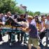Motosiklet ile hafif ticari araç çarpıştı: 2 yaralı