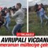 Mülteciye çelme takan kadın kameraman kovuldu
