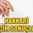 1 Kasım Hakkari Seçim Sonuçları burada - 2015 Genel Seçim Sonuçları