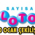 Sayısal Loto 10.01.2015 çekiliş sonuçları ve kazanan numaralar