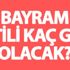 Ramazan Bayramı ne zaman? Bayram tatili kaç gün? Ramazan Bayramı ne zaman? Bayram tatili kaç gün?