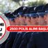 PMYO 2500 polis alımı başvuru şartları taban puanı! En az lise mezunu polis alımı başvuruları ne zaman?